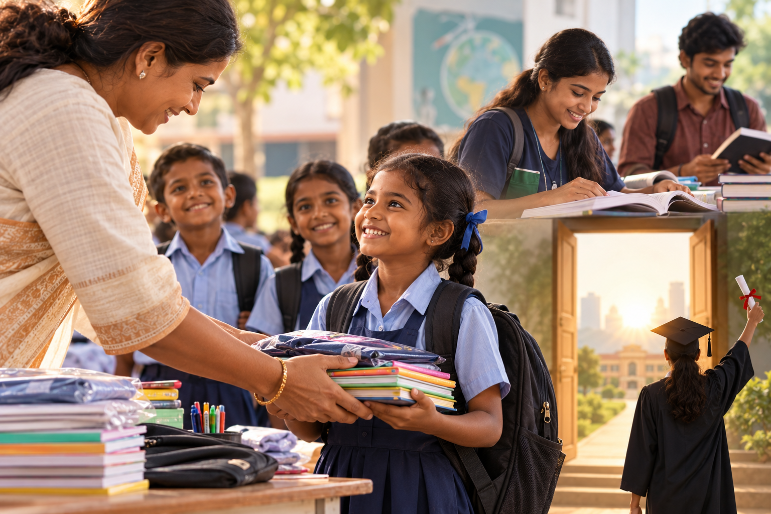 Education & Scholarships — Opening Doors Through Learning